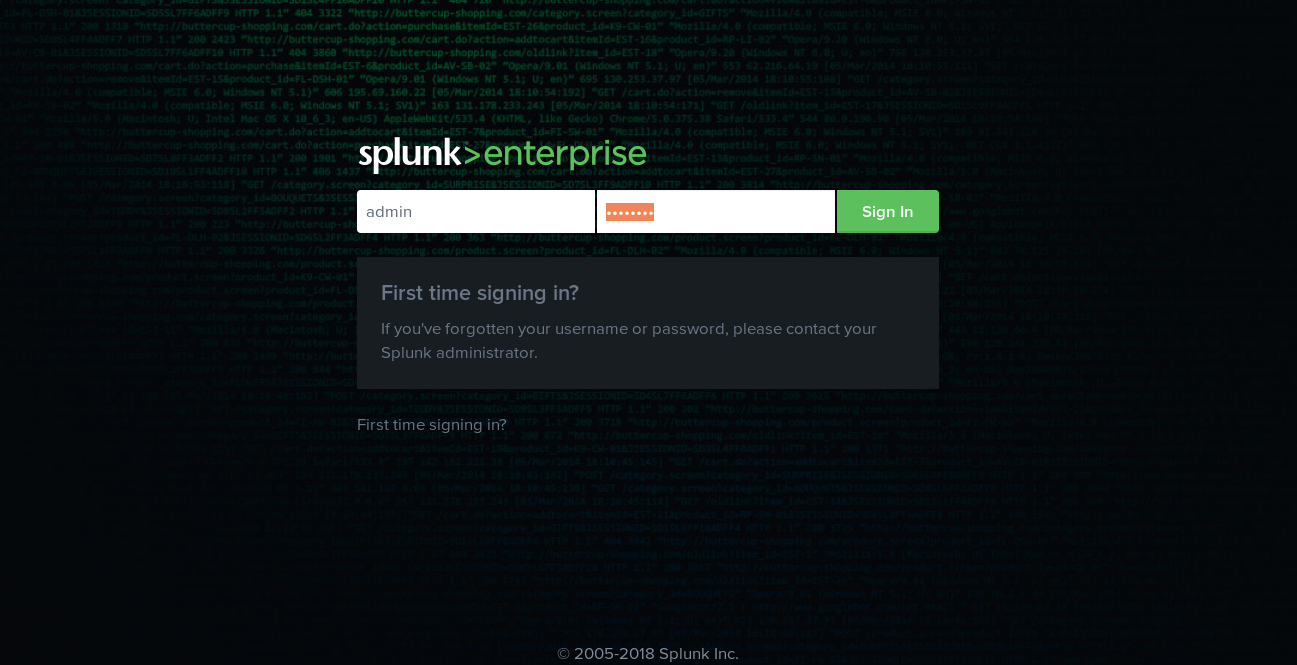 Splunk Login