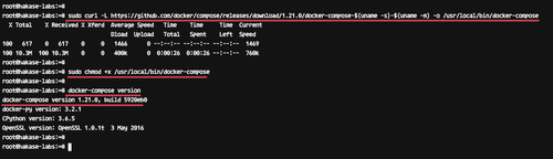 Install Docker Compose