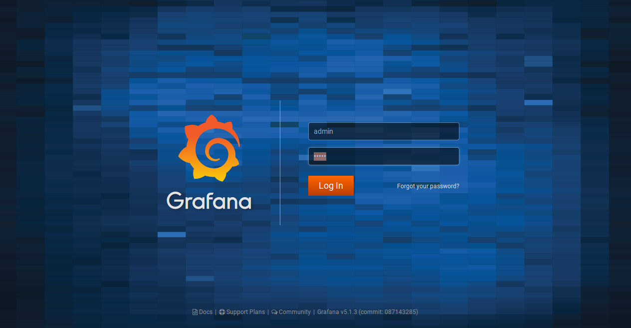 Grafana Login