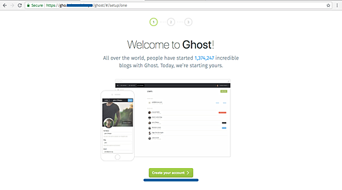 Ghost installer