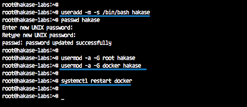 Setup Docker for Non-root User