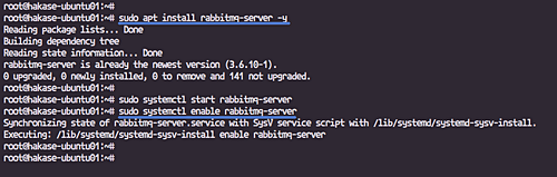 Install RabbitMQ Server