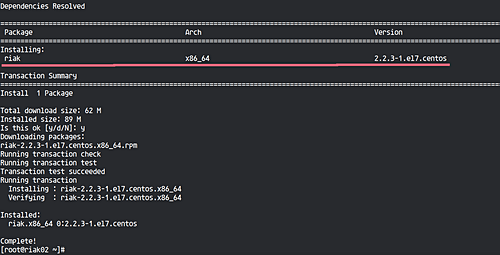 Install Riak KV on CentOS