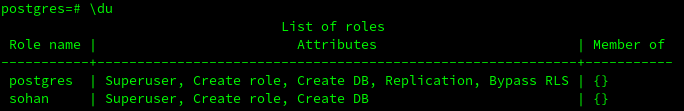 Connect to postgres