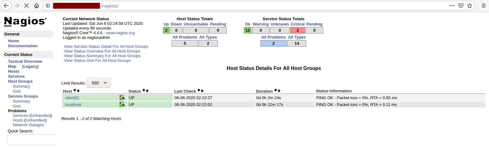 Add Host to Nagios