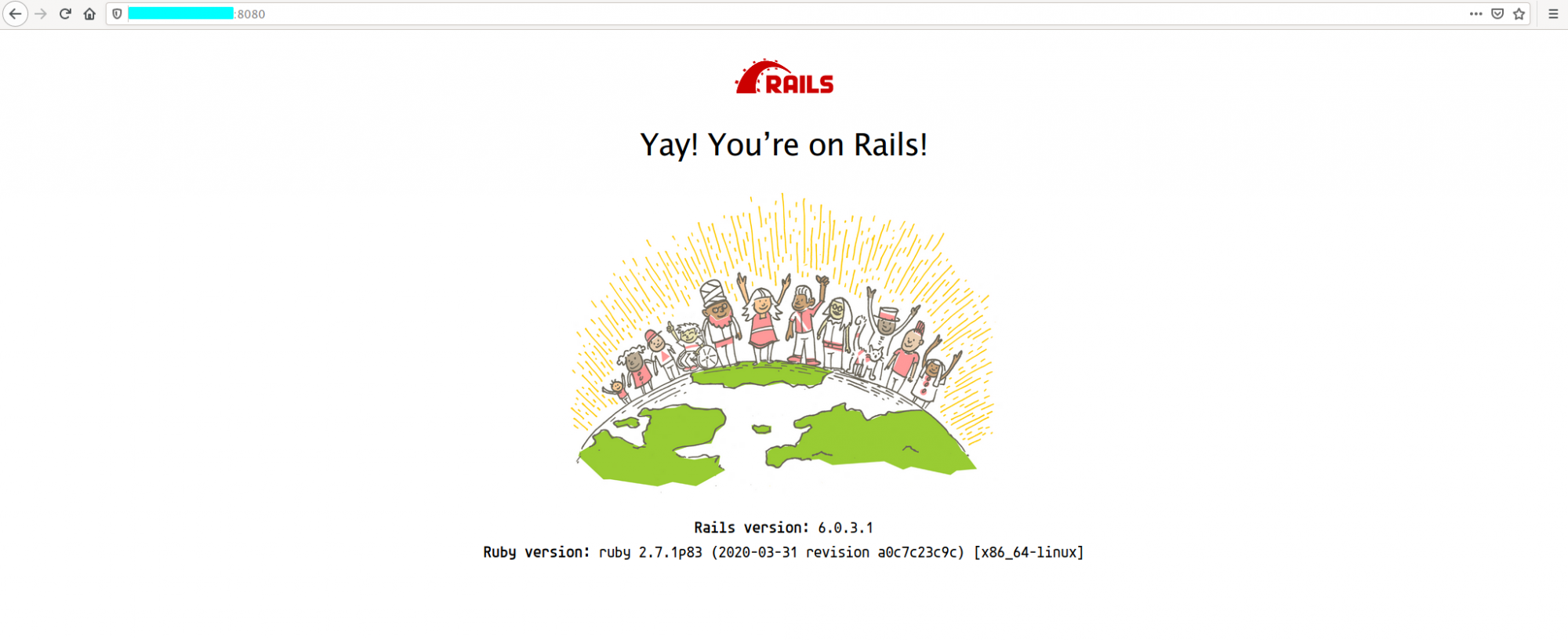 Ruby on Rails default index.html