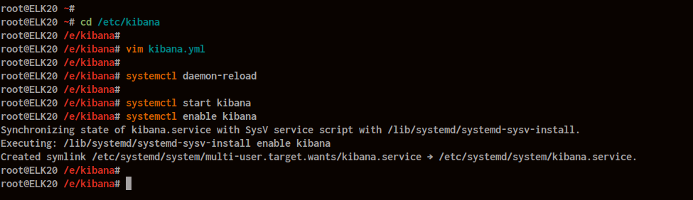 Kibana Installation