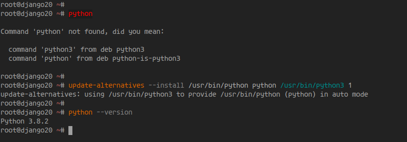 setup Python