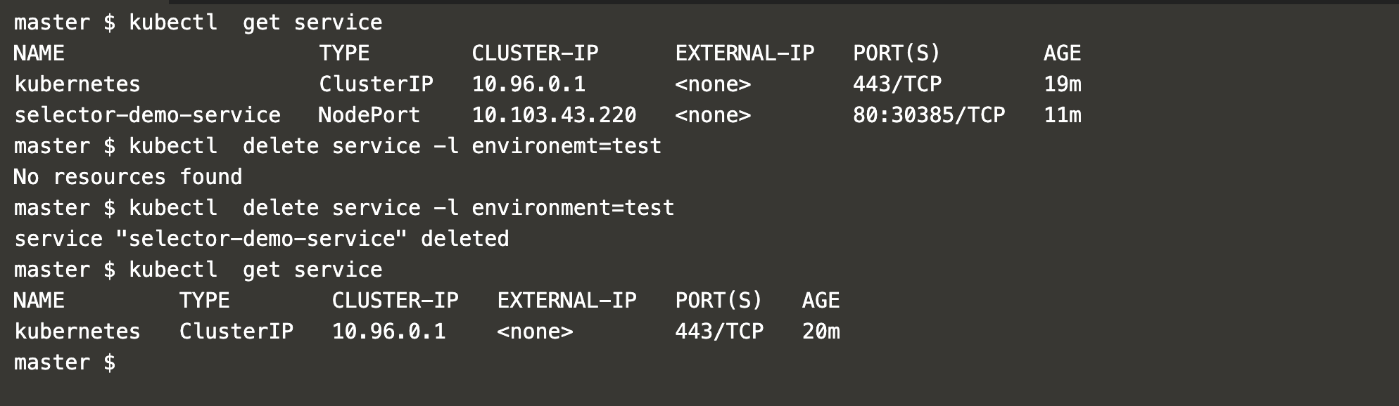 delete-service-with-matching-label