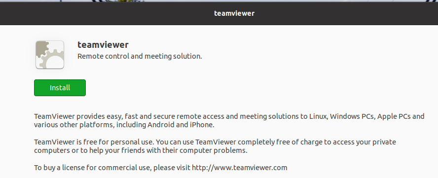 Install TeamViewer with Software Install