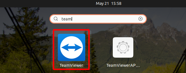 Launch TeamViewer