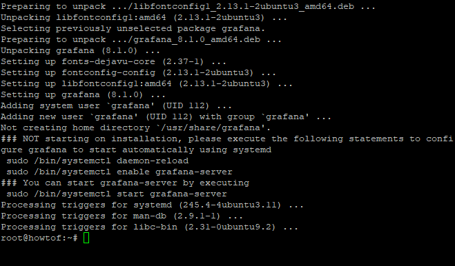 Install Grafana