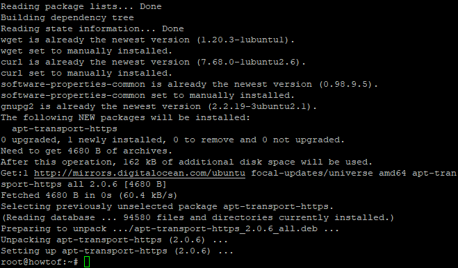 Installing Dependencies