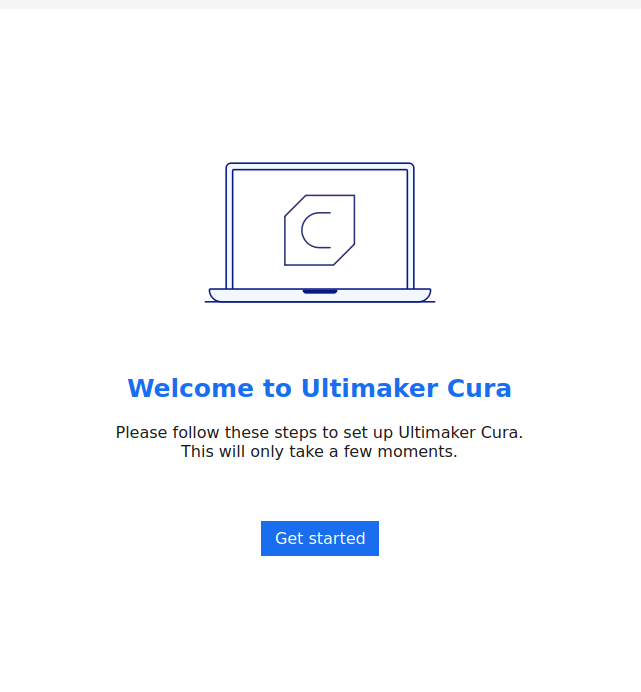 Launch Cura Ultimaker