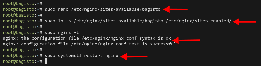 Setup Nginx web server for Bagisto eCommerce