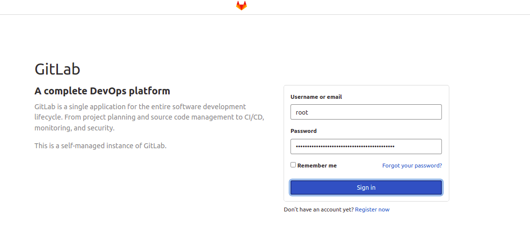 GitLab Login