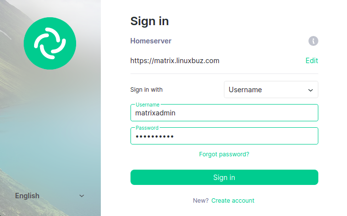 Login Page