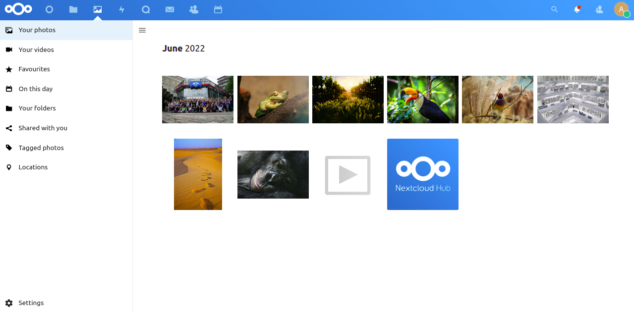 NextCloud photo