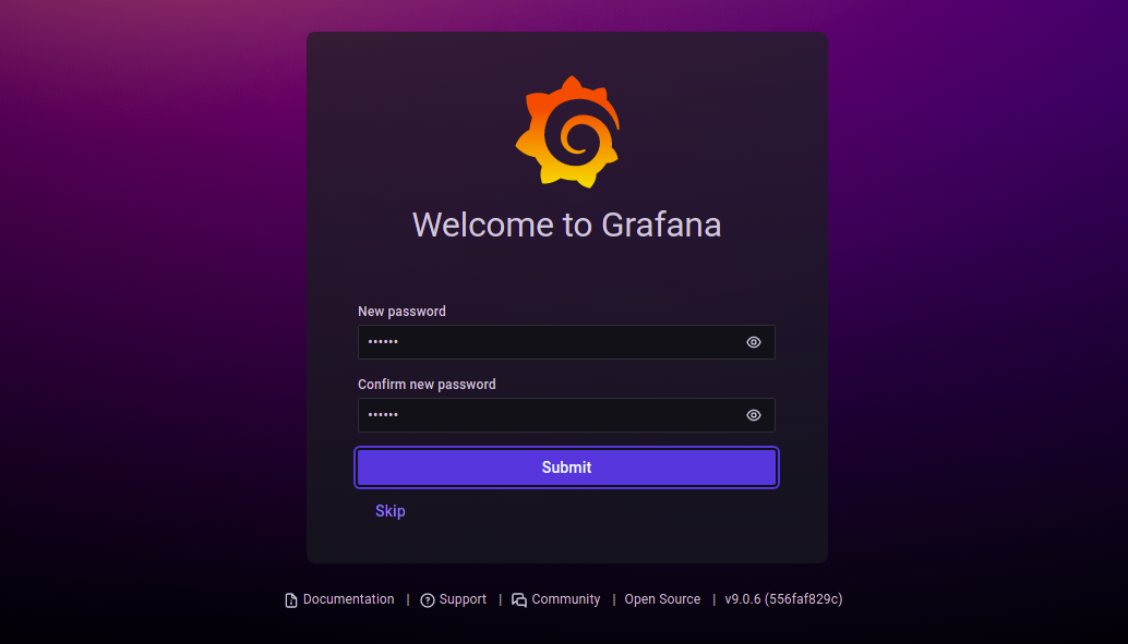 Generate a new password