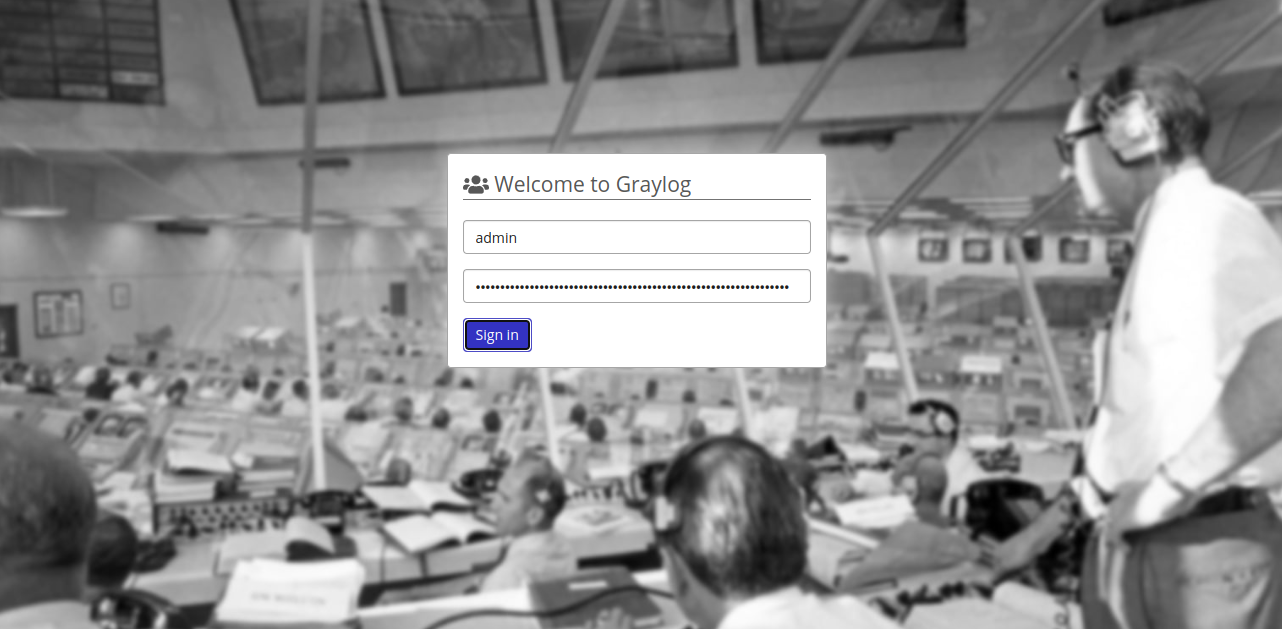 Graylog Login