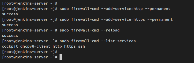 setup firewalld