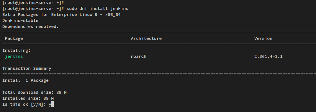 install jenkins