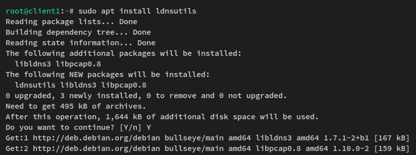 install ldns