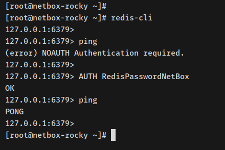 redis verify ping