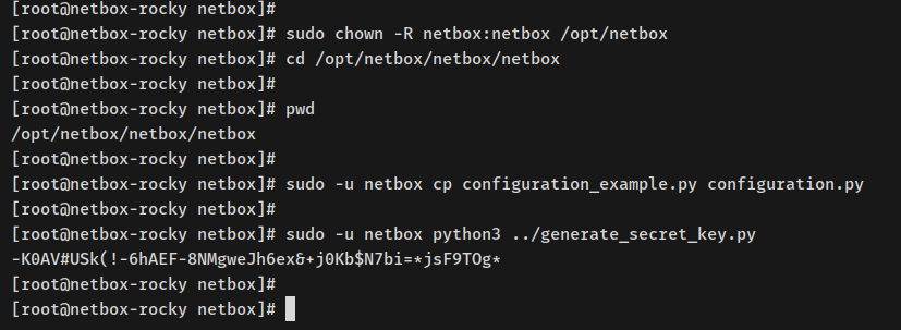 configure netbox