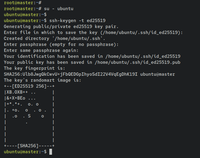 generate ssh key