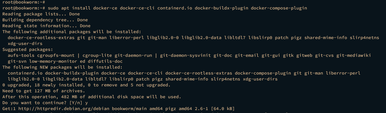 install docker