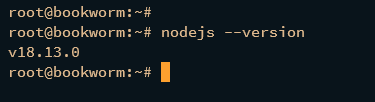 check nodejs