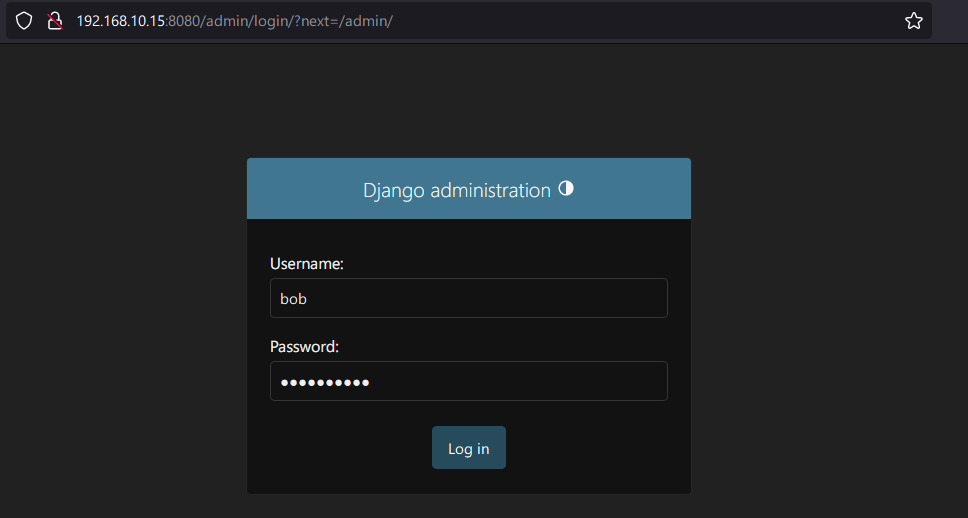 django login