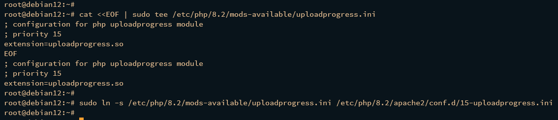 enable uploadprogress