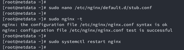 enable nginx stub