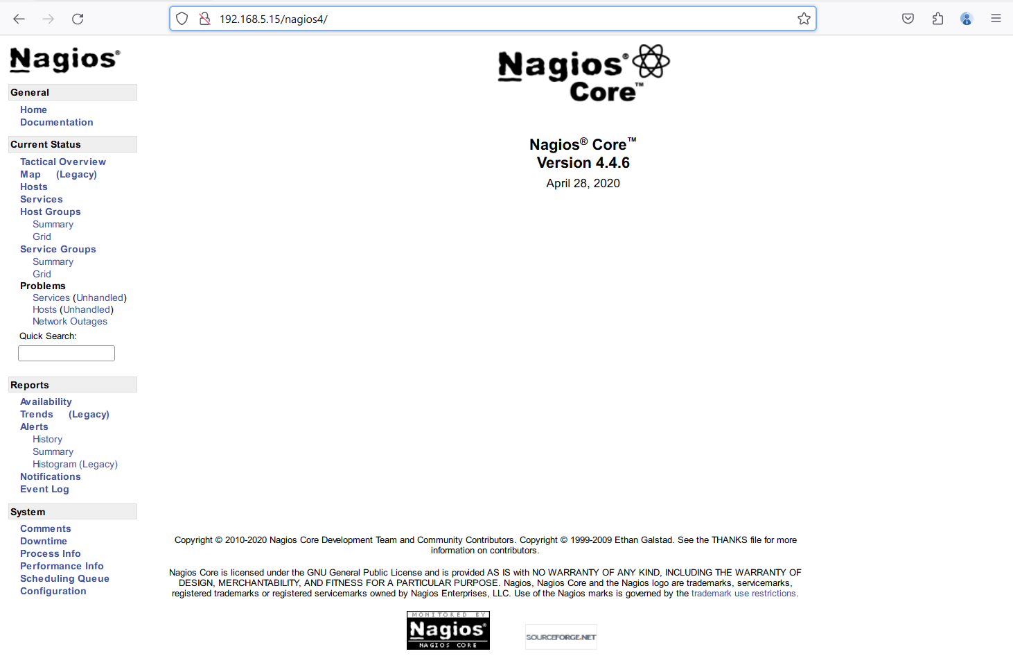 nagios dashboard