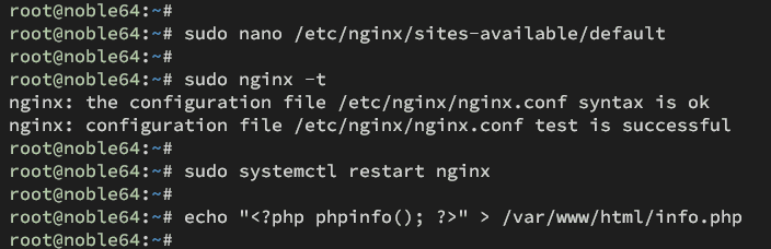 integrate nginx and php-fpm